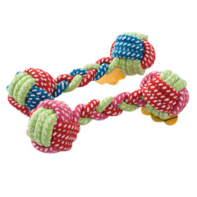 

Pet Toy Dog Toys Dogs Chew Clean Teeth Green Rope Ball Toy For Big Small Dog Cat Outdoor Training Fun Game
