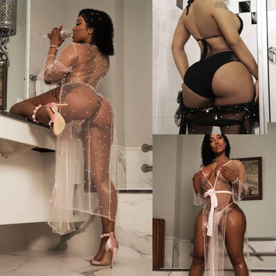 

Hot Sale Sexy Women´s Lace Long Casual See Through Maxi Dress Bandage Bikini Cover Up Party Evering Beach Swiming wear Dress