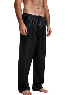 

Mens Silk Satin Pajamas Pyjamas Lounge Pants Sleep Bottoms Sleepwear Boxer