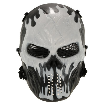 

Outdoor Wargame Tactical Mask Full Face Airsoft Paintball CS Army Mask Halloween Party Cosplay Protective Face Mask