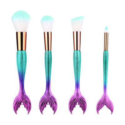 

〖Follure〗4PCS Make Up Foundation Eyebrow Eyeliner Blush Cosmetic Concealer Brushes