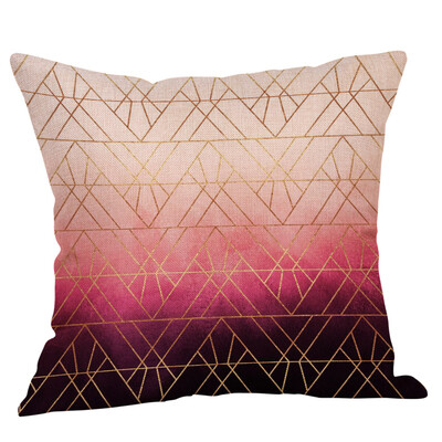 

〖Follure〗Geometric Printed Cotton Linen Throw Pillow Cases Sofa Cushion Cover Home Decor
