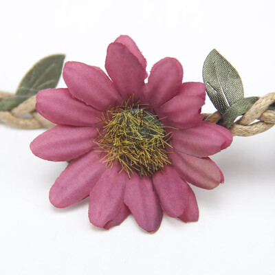 

〖Follure〗Women Boho Sunflower Garland Floral Crown Hairband Headband Beach Party Wedding