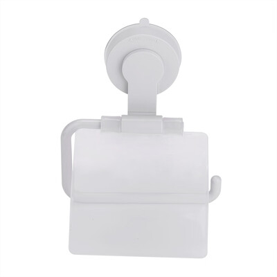 

Greensen Waterproof Plastic Toilet Paper Holder Suction Cup Universal Bathroom Roll Paper Storage Rack Roller Paper Holder