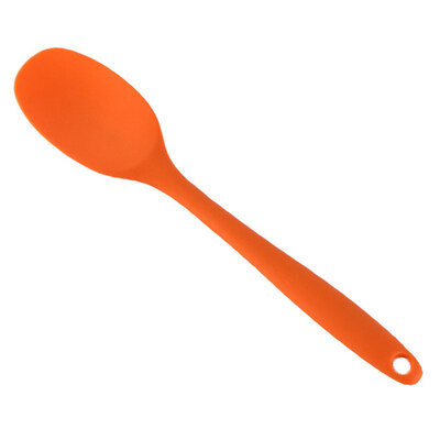 

Silicone Long Handle Spatula Non-stick Scraper Spoon Kitchen Cooking Utensil