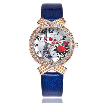 

Ms Herssan Paris Tower Rose Watch Tree