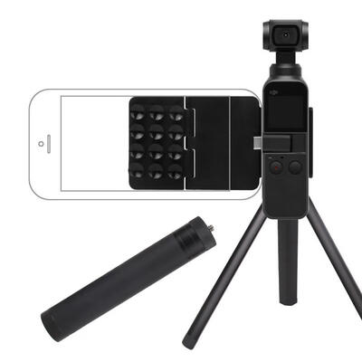 

3-in-1 Expansion Kit Phone Holder Tripod Extension Rod For DJI OSMO Pocket
