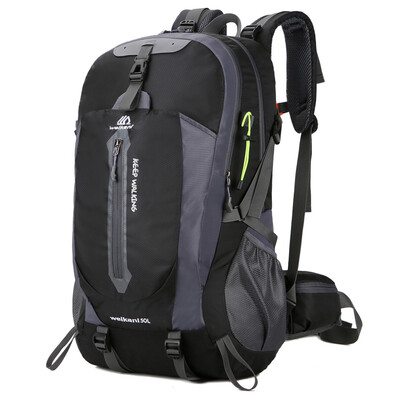 

Romacci 50L Water Resistant Hiking Travel Backpack Laptop Daypack with Rain Cover Outdoor Camping Trekking Climbing Backpack for M