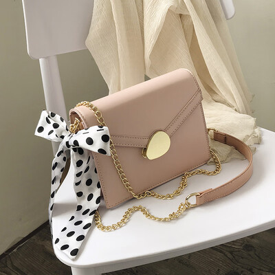 

Advanced sense of the sense of quality bag female 2019 new wave Korean version of the wild shoulder slung fashion chain small square bag