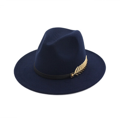 

Vintage Felt Hat Mens Womens Wide Brim Fedora Hat Trilby Jazz Gangster Cap