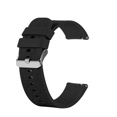 

ECSEM Band Straps Compatible with Garmin Vivoactive 3Forerunner 645 20mm Silicone Wristbands for Amazfit Bip Smartwatch