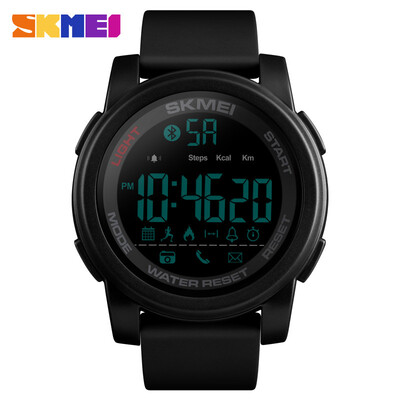 

SKMEI New Men Sports Watches Smart Bluetooth Watch Calorie Alarm Fashion Waterproof Digital Wristwatches 1442