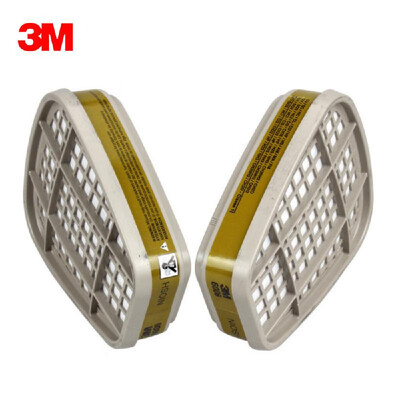 

2Pcs 3M 6006 Multi Acid Gas & Organic Vapor Cartridge for Full Facepieces Respirators Accessories Personal Protective Equippment