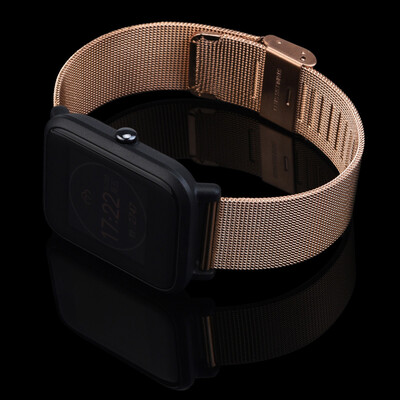 

〖Follure〗Milanese Stainless Steel Bracelet WatchBand For Huami Amazfit Bip Youth Watch BK