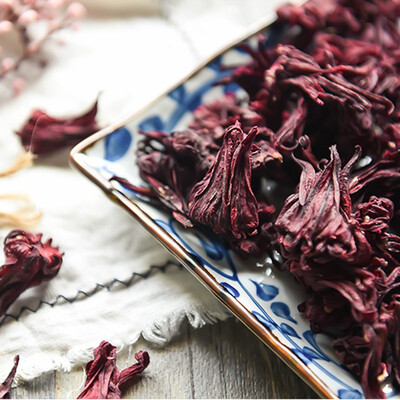 

Roselle Tea Rose Luoshen Flower Tea China Yunnan Dried Flower Tea Leaves Sour Plum Soup Rose