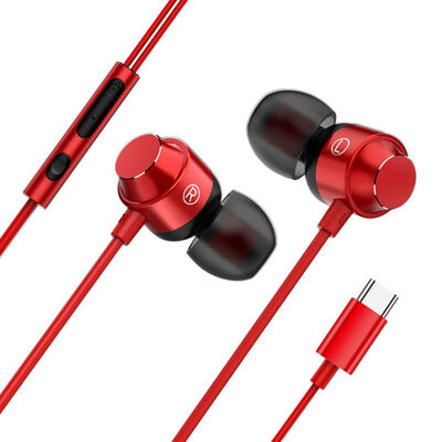 

Magnet Adsorption Phone Earphone Type C Cellphone HiFi Stereo Sound In-ear Noise Isolation Earpiece For Phone