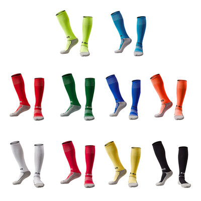 

1 Pair of Children Thick Cotton Footbed Knee High Socks Loom Sock Compression Soft Football Socks