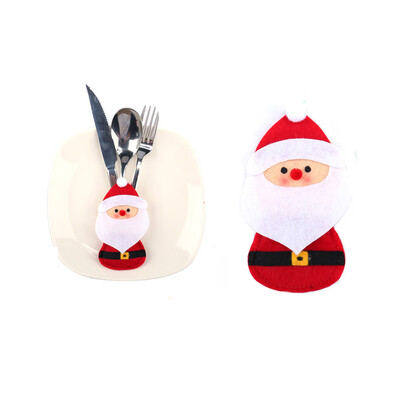 

Gobestart Decoration Creative Home Party Fork Set Hat Storage Tool Christmas Bag