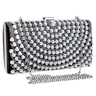 

Tailored Women Evening Envelope Handbag Party Sparkly Clutch Purse Shoulder Cross Bag