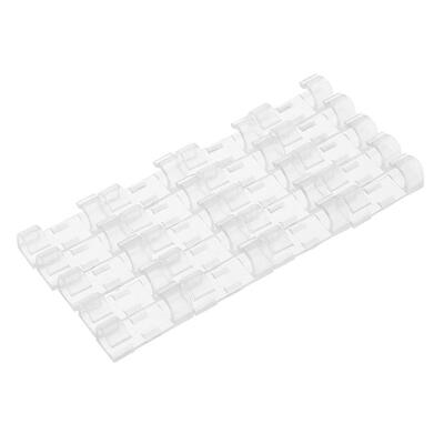 

20pcs Cable Cord Wire Clips Fixer Fastener Tidy Holder Line Adhesive Clamp