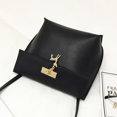 

Tailored Women Messenger Bags Vintage Small Deer Pendant Handbag Casual Bag