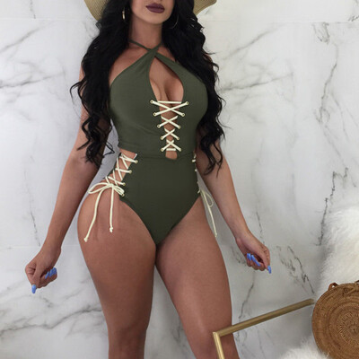 

Sexy Womens Swimwear One Piece Swimsuit Monokini Push Up Bikini Bathing Suit Beachwear