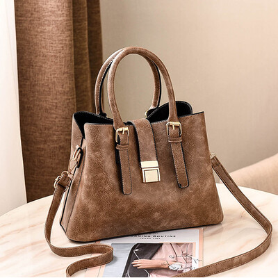 

Female bag 2019 spring Europe&the United States new ladies big bag large capacity PU leather shoulder bag handbag