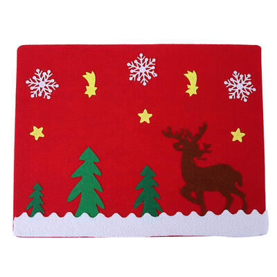 

Christmas Cutlery Forks Knife Tableware Holders Platemat Table Mat Pad