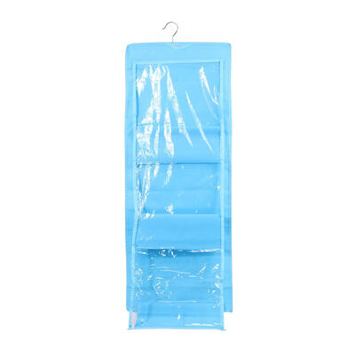 

6 Pockets Perspective Handbag Bag Storage Holder Hanging Rack Organizer