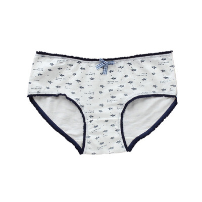

9-20Years Teenage Briefs Cotton Soft Panties for Girls Puberty Girl Cute Underpanties Female Print Underwear