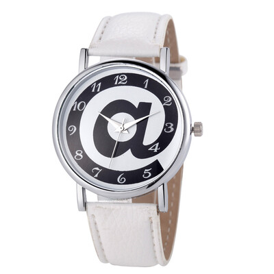

Cute style Roman Numeral Letter A Pattern Creative Simple Ladies Watch Wristwatch Horloge Dames High Quality Minimalism Clock