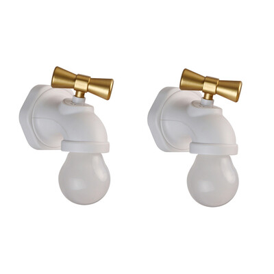 

Gobestart Droop Light -Faucet Type Voice Control LED Night Lamp Tap Night Light