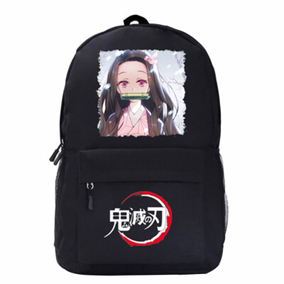 

Demon Slayer Kimetsu no Yaiba School Bag Anime Large Capacity Backpack for Travel Hiking Outdoor Camping Daily Use
