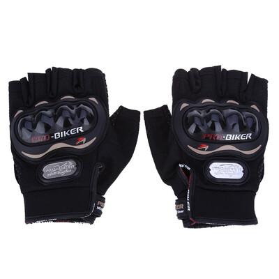 

Paired Half-finger Motorcycle Gloves Motorbike Outdoor Sports Racing Protective Gears