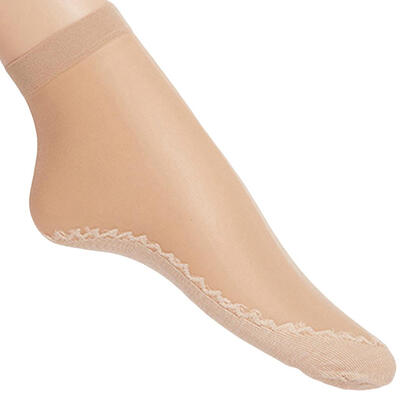 

Sexy Women Summer Ultra-thin Sheer Solid Color Elastic Anti-slip Ankle Socks