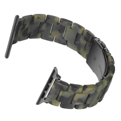 

Breathable Resin Watchband Bracelet Strap Belt for iWatch Series 1 2 3 42mm