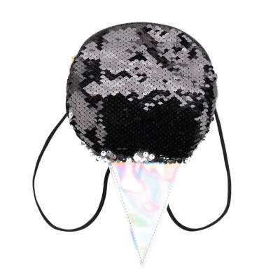 

Cute Ice Cream Women Glitter Sequins Coin Purse Girls Party Shoulder Bags