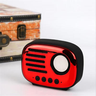 

A4 Retro Style Mini Wireless Bluetooth Speaker FM Radio Audio Portable Outdoor Speaker