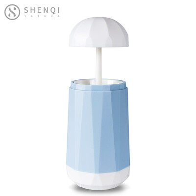 

Magical toothbrush press type living room kitchen simple portable pressing toothpick box blue