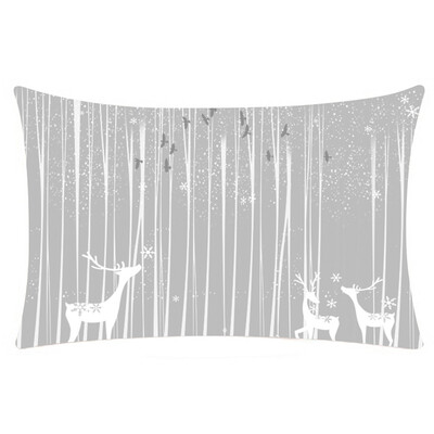 

〖Follure〗Christmas Rectangle Cotton Linter Pillow Cases Cushion Covers