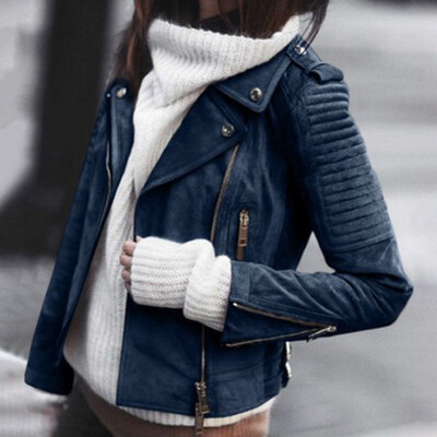 

Womens Ladies OL Jacket Cardigan Crop Short Blazer Outwear Long Sleeve Coat Tops