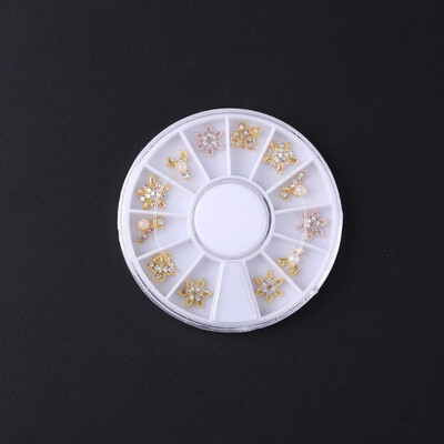 

Charm Crystals Rhinestones Hollow Out Glitter Stickers Nail Art Decoration
