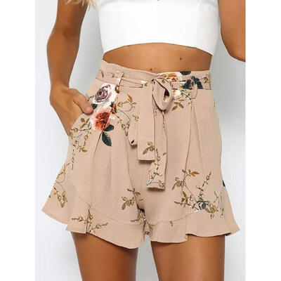 

Fashion Women Hot Pants Summer Casual Shorts High Waist Beach Sports Short Pants