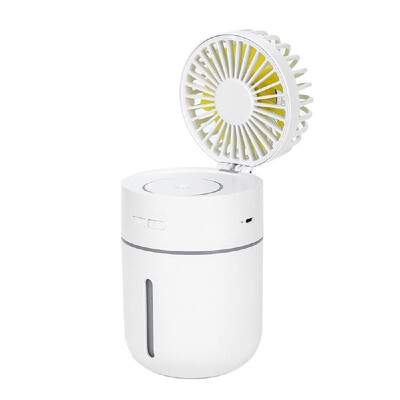 

DC5V 2W Adjustable Portable Mini Humidifier Diffuser Fan Mist Sp ray with Night Light Design USB