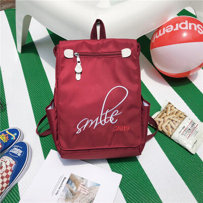 

Ins Wind Bag Female Korean High School Students Ancient Feeling Large Capacity Computer Backpack Backpack Backpack
