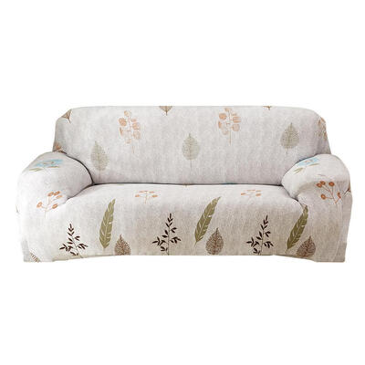 

Leaves Print Tight Wrap Elastic Thin Slipcovers All-Inclusive Sofa Cover
