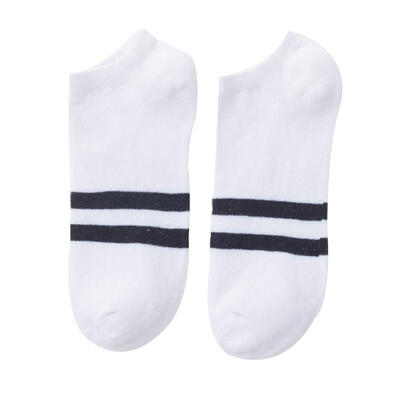 

Spring Summer Casual Breathable Stripe Men Ankle Sock Sport Low Cut Adult Sock