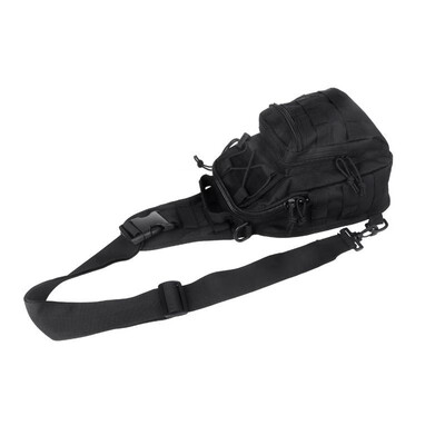 

Men Women Outdoor Sport Camping Hiking Trekking Bag Military Tactical Shoulder Bag Black