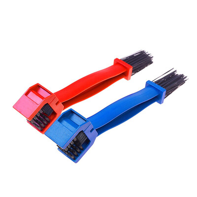 

2PCS Motorcycle Wheel Brush Bicycle Crankset Chain Brush Tool Cycling Gear Brush Chain Wheel Flywheel Cleaning Tools