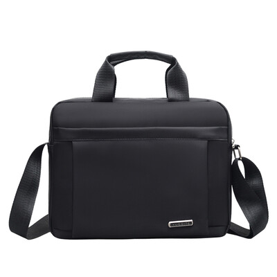 

Business casual handbag men Joker canvas briefcase Oxford cloth large capacity shoulder Messenger bag